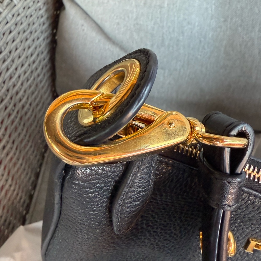 Prada Black Shoulder Bag with Gold Hardware - Picture 3 of 14